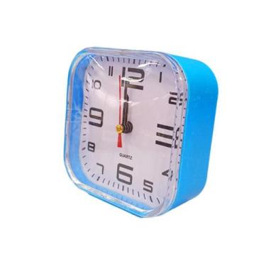 Imagem de Relógio de Mesa 11x10cm Azul N239563-3 - Quanhe