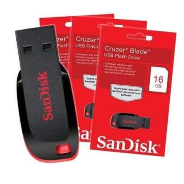 Imagem de Pen Drive 16GB - sandisk