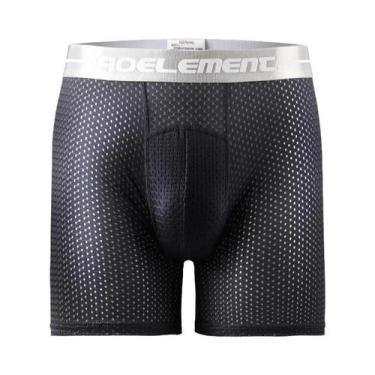 Imagem de Shorts Boxer Profissionais Masculinos Esportivos Antidesgaste De Perna