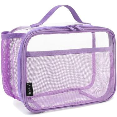 Imagem de Lancheira FlowFly Isolated Soft Bag Mini Cooler ClearPurple
