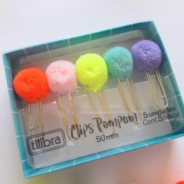 Imagem de Clips Pompom - Tilibra 