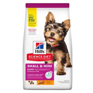 Imagem de Ração Hill's para Cães Filhotes Pequenos e Mini Sabor Frango 2,04 kg -