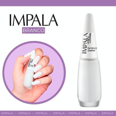 Imagem de Esmaltes Francesinha Impala Esmaltes Atacado, Branco