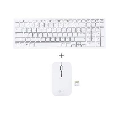 Imagem de Kit teclado e mouse sem fio lg 24v70q-g.bj51p2 aew74232103 afw73188921