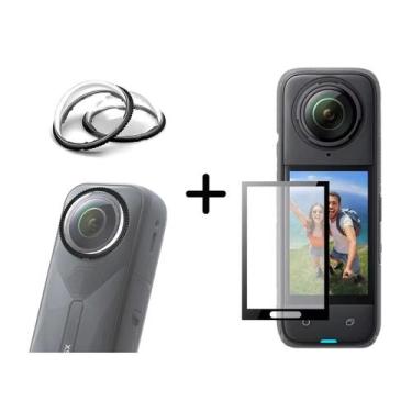 Imagem de Kit Protetores de Lente em Acrílico + Película de Vidro para LCD Insta