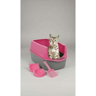 Imagem de Caixa Areia Gato Grande Higiênica Anti-Odor Com Pá - Congratulations S