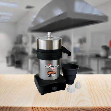Imagem de Espremedor Elétrico Skymsen ESB Super-n Industrial 0.5cv Preto e Prate