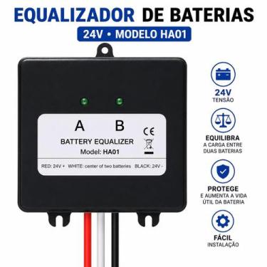 Imagem de Equalizador Balanciador de voltagem de Bateria HA01 BE 24v