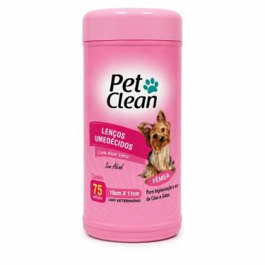 Imagem de Lenço umedecidos - Pet Clean, Fêmea
