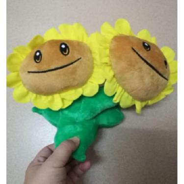 Imagem de Boneco Bicho Pelucia Girassol Duplo Plants Vs Zombies