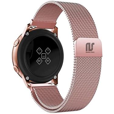 Imagem de Pulseira Nandos-Store compatível com Samsung Galaxy Watch 42mm / Active and Gear S2 (Rose pink)