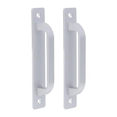 Imagem de 2pcs alumínio de liga de alumínio alças gavetas de cozinha puxadores guarda-roupa puxões YYDFPIIA (Color : Silver, Size : 17.8X2.7CM)