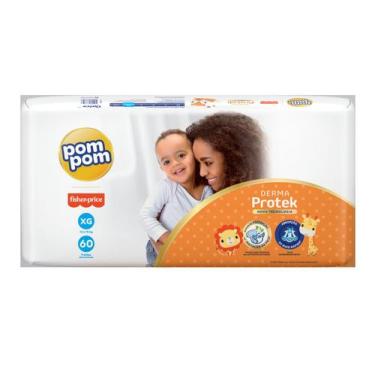 Imagem de Kit Com 3 Fralda Pompom Protek Proteção De Mãe Hiper Xg Revenda