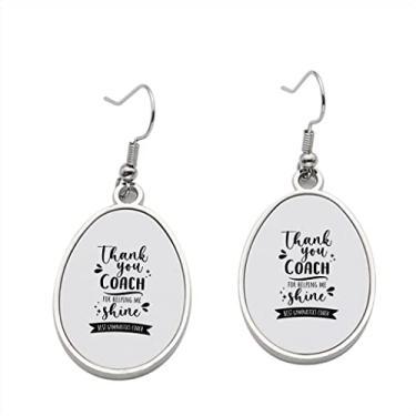 Imagem de Brinco de agradecimento Gymnastics cCoach – Brincos pendentes para meninas – Presente de festa de aniversário dos namorados
