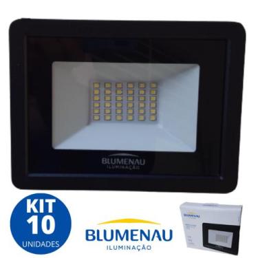 Imagem de Refletor Led 30W 6500K 2680Lumens Bivolt Prova D' Água Ip65 Blumenau K