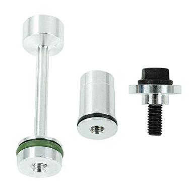 Imagem de BLACKHORSE-RACING Kit de fixação de tubo de óleo de alumínio LS Billet compatível com motores GM Gen III e IV LS