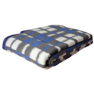 Imagem de Cobertor Solteiro Boa Noite Xadrez Guaratingueta Azul Royal