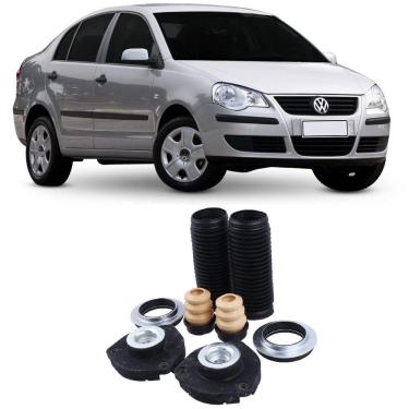 Imagem de Kit Batente Vw Polo Dianteiro 2003 Até 2014 O Par