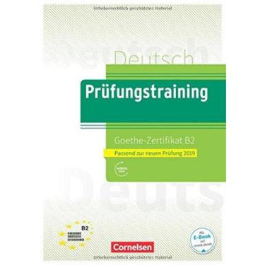 Imagem de Prufungstraining Daf - B2 Bungsbuch Mit Losungsbeileger Und Audio-Download