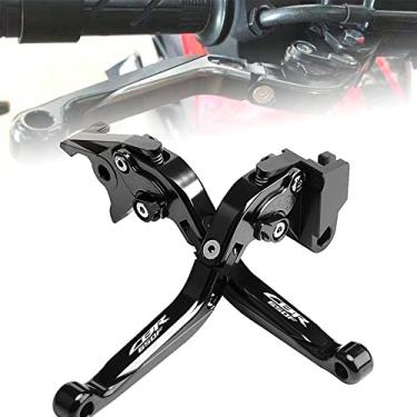 Imagem de :para CBR650F CBR 650F CB650F CB 650F 2014-2022 Manopla de freio embreagem acessórios de motocicleta Alavancas de embreagem de freio dobráveis Shiver 750