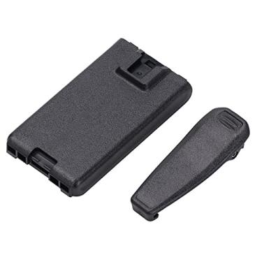 Imagem de MOOKEENONE Walkie Talkie Capa de bateria traseira Shell Box Cover Clip para IC-T70E IC-T70 IC-V80 V80E Walkie Talkie BP-263
