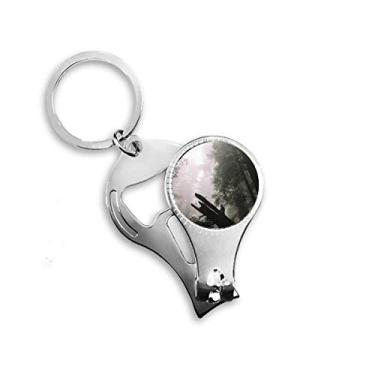 Imagem de Silvicultura Cenário Natureza Alicate Anel Chaveiro Abridor de Garrafas Cortador