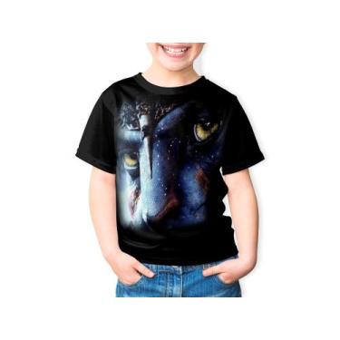 Imagem de Camisa Camiseta Blusa Infantil Avatar Filme Cinema Desenho Moda Geek J