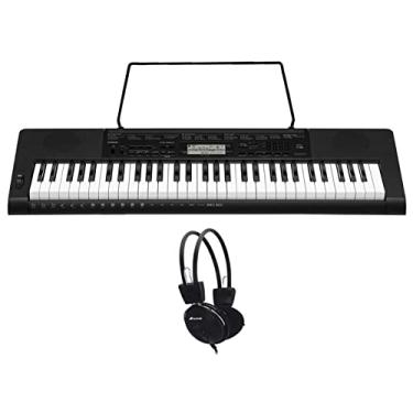 Imagem de Kit Teclado Casio CTK3500 Musical 5/8 Com Fone de Ouvido