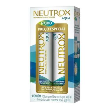 Imagem de Kit Neutrox Aqua Shampoo 300ml + Condicionador 200ml