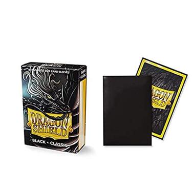 Imagem de Dragon Shield Classic Mini Japanese Black 60 ct Card Sleeves Individual Pack