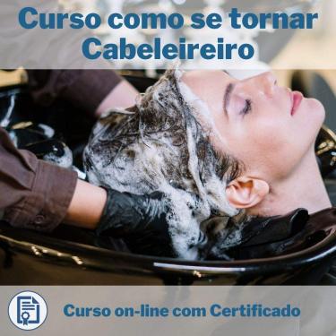Imagem de Curso Online em videoaula de como se tornar Cabeleireiro com Certificado + 2 brindes