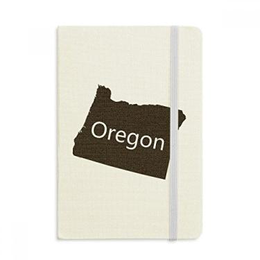 Imagem de Caderno de mapa dos Estados Unidos da América com capa dura em tecido oficial