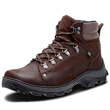 Imagem de Coturno Adventure para trilha couro cor marrom Pierrô (33)