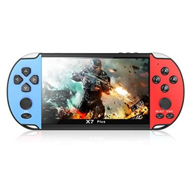 Imagem de X7 PLUS Portable Handheld Game Console, 5.1Inch Retro Game Console 8GB Double Rocker Game Console For Kids Player