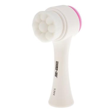 Imagem de harayaa 1 escova esfoliante para limpeza facial – cabelo branco