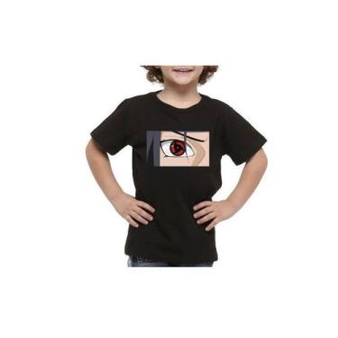 Imagem de Camiseta Infantil Com Estampa Mangekyõ Anime - Gusdan