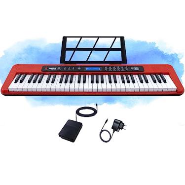 Imagem de Teclado Musical Iniciante Kobe KB-300 5/8 61 Teclas com Sensibilidade ao Toque com Pedal Sustain