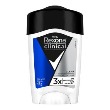 Imagem de Desodorante Antitranspirante Rexona Men Clinical Stick 48G