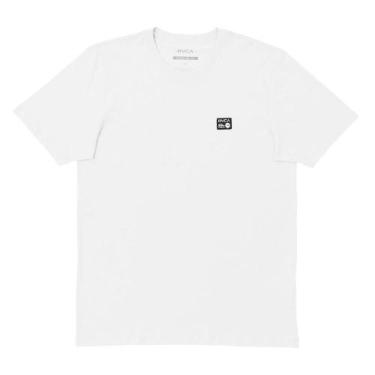 Imagem de Camiseta Rvca Anp Label Masculina Sm23 Branco