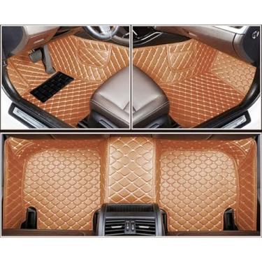 Imagem de Tapetes de carro personalizados compatíveis com Toyota, forro automotivo de couro à prova d'água, cobertura total, proteção para todos os climas, tapete antiderrapante, modelos de carros