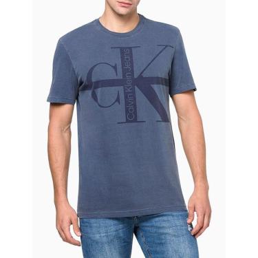 Imagem de Camiseta Mc Ckj Masc Logo Calvin Klein - CM3OC01TC967-0598-Masculino