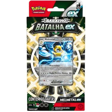 Imagem de Pokémon Deck De Batalha EX Melmetal E Houndoom Copag