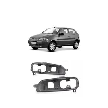 Imagem de Carcaça Farol Palio 2001 2002 2003 Cinza Lado Esquerdo