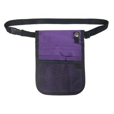 Imagem de rockible Pochete para enfermeira, bolsa de cintura para enfermeira, cinto de ferramentas para enfermeira, roxo