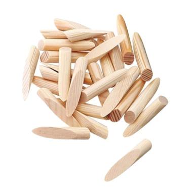 Imagem de WeiLaiKeQi 50 tampões do furo do bolso dos pces, jogo dos tampões dos parafusos do woodworking, gabarito do furo do bolso das cavilhas de madeira maciça para a