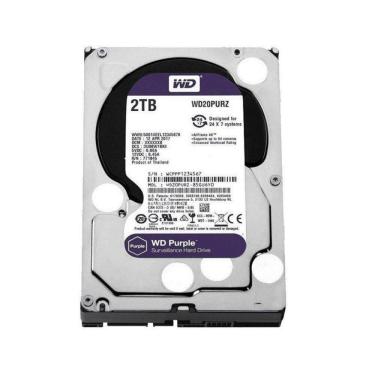 Imagem de HD 2tb Purple Intelbras Para Dvr | Western Digital Wd22purz