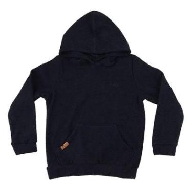 Imagem de Blusa Infantil Ogochi Moletom Boucle Preta - 026496313-Masculino