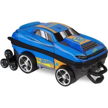 Imagem de Mochila 3d Com Rodinhas D-Muscle Hot Wheels Marca Max Toys