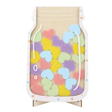 Imagem de Jarra de Recompensa Magnética para Crianças, Jarra de Incentivo de Comportamento Positivo Personalizado, Jarra de Recompensa para Treinamento de Penico Infantil (Estilo Coração)