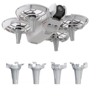 Imagem de for DJI NEO Drone Landing Gear, Lightweight Portable Extension Legs Anti-Scratch Protector Bracket for DJI Neo Accessories (Gray)